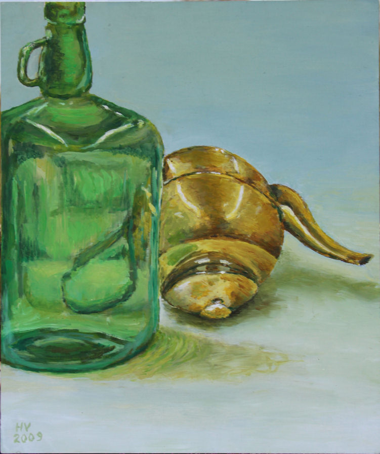 Blech und Glas